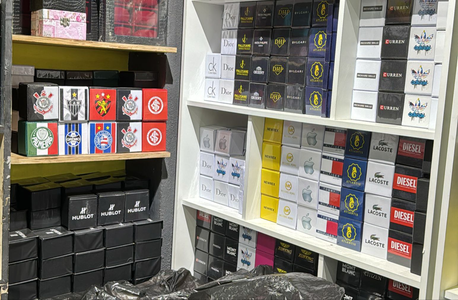 CAIXAS P RELÓGIOS VELCRO TODAS AS MARCAS — foto 4