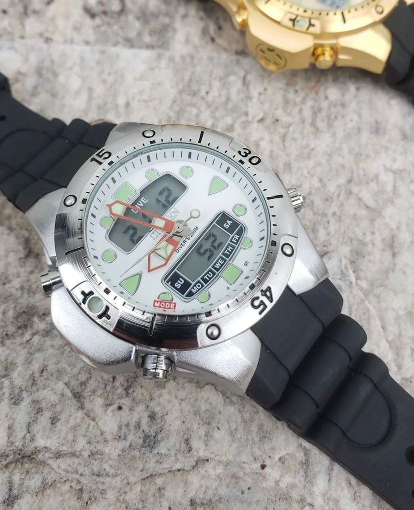 CITIZEN PULSEIRA BORRACHA — foto 2