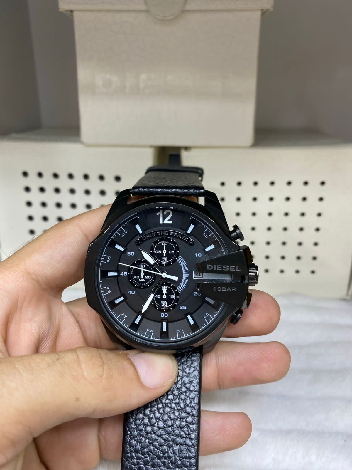 DIESEL 10 BAR PULSEIRA DE COURO — foto 6