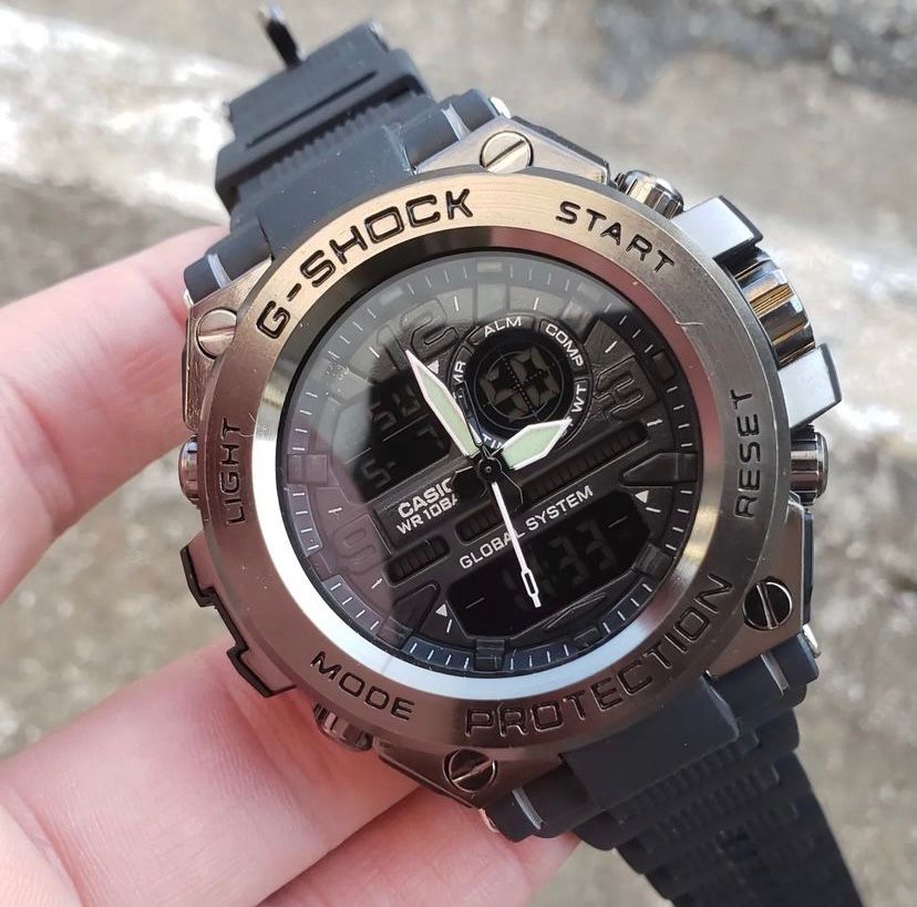 G-SHOCK CABEÇA DE AÇO