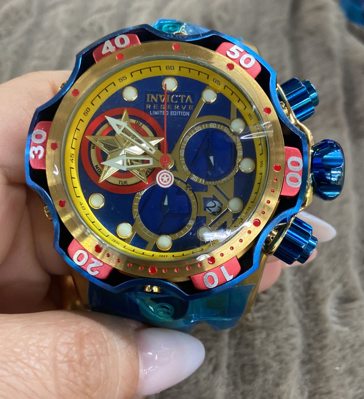 INVICTA BOLT CAPITÃO AMERICA — foto 2