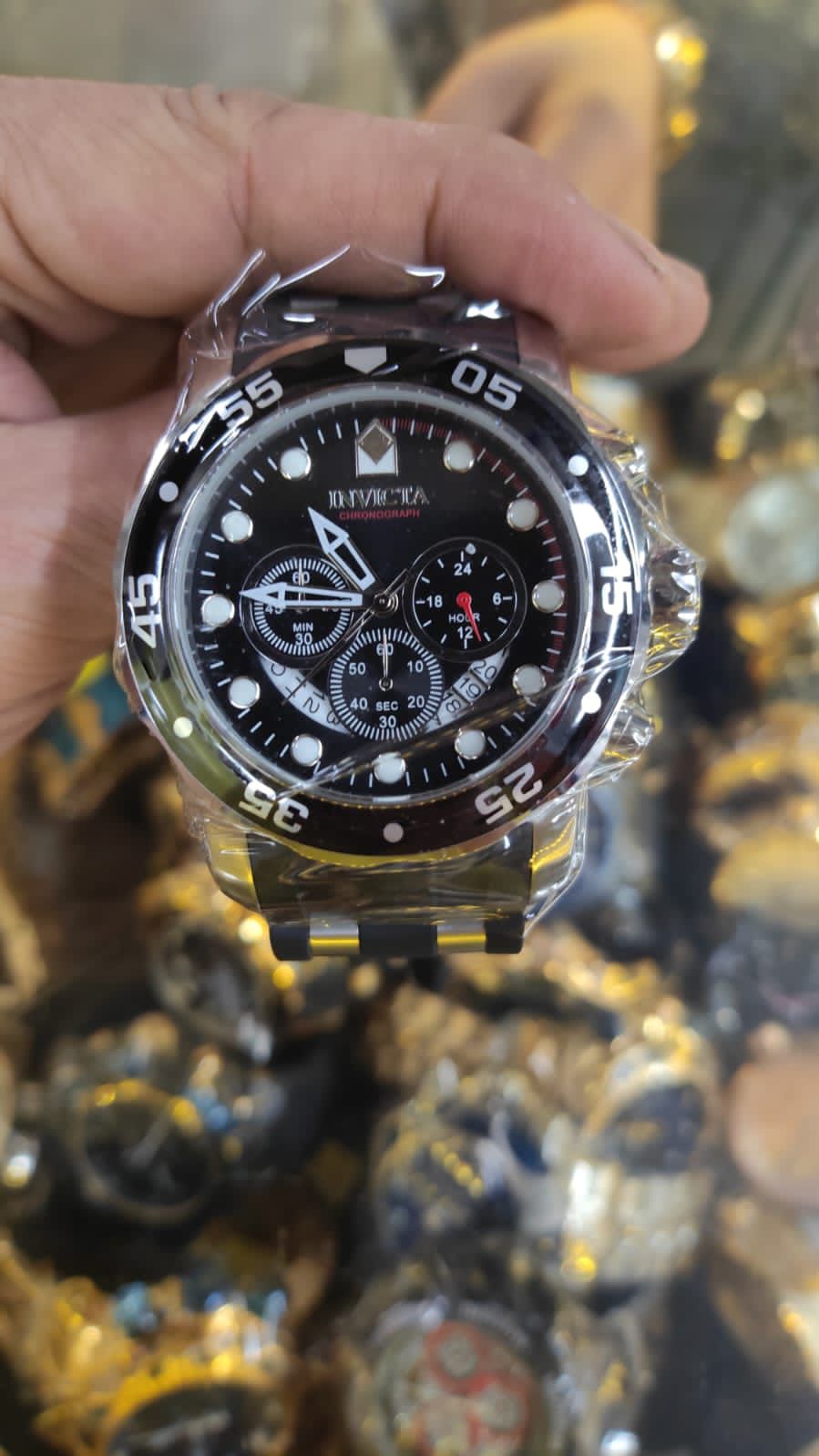 INVICTA PRO DIVER PULSEIRA DE SILICONE — foto 2