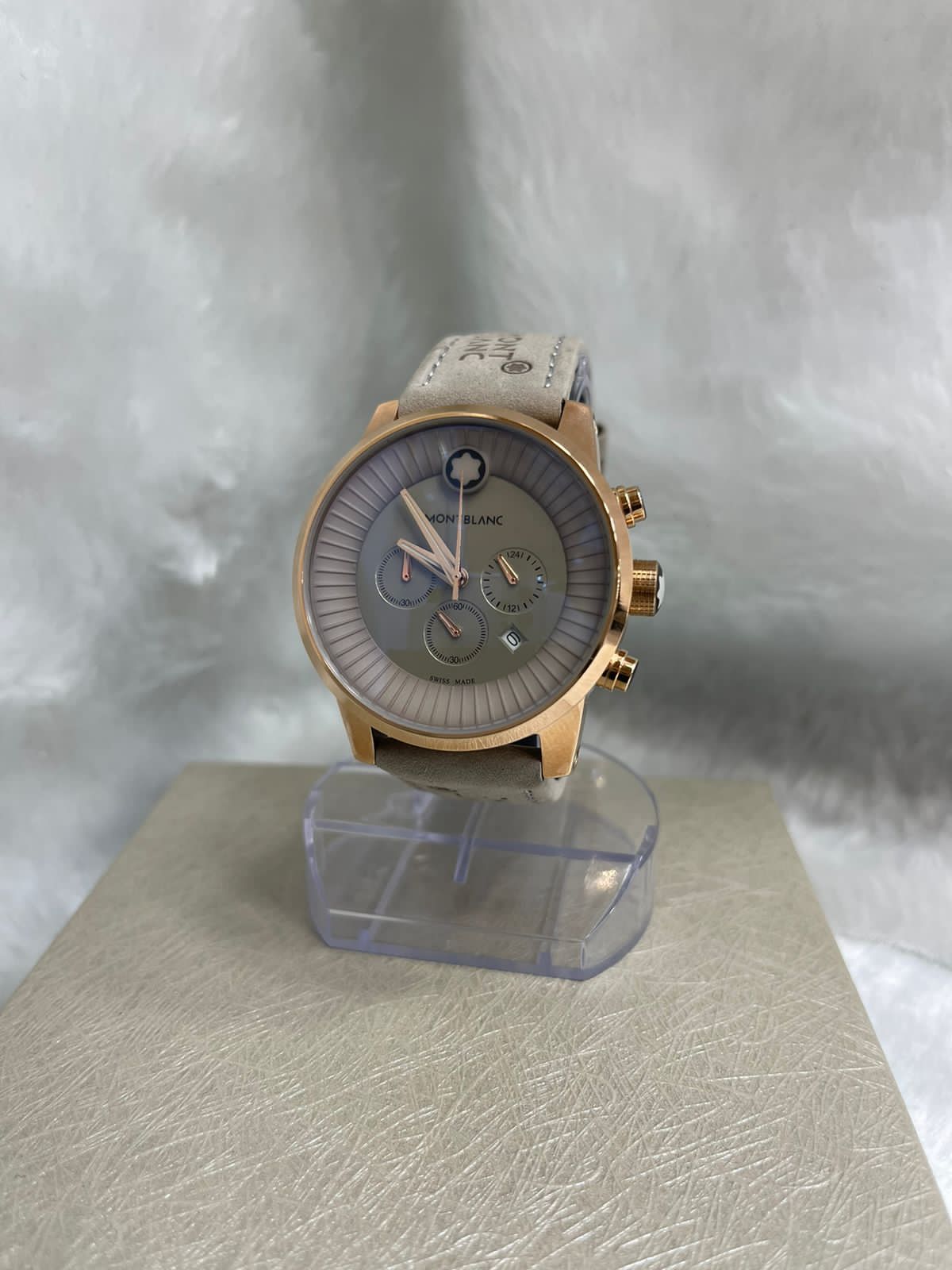 MONT BLANC PULSEIRA DE COURO — foto 3