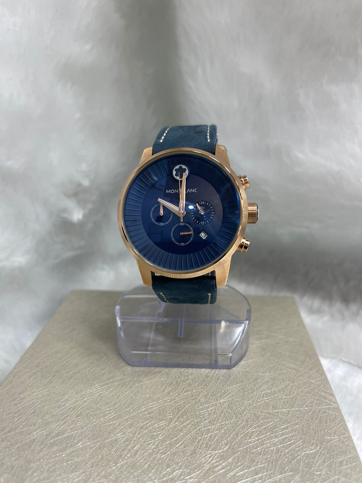 MONT BLANC PULSEIRA DE COURO — foto 5