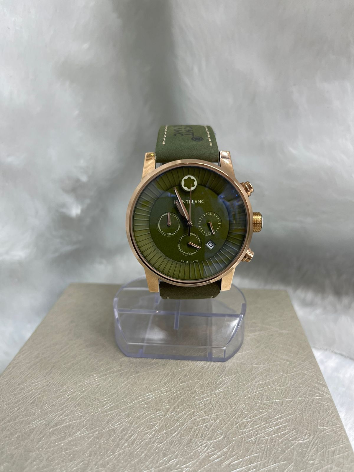 MONT BLANC PULSEIRA DE COURO — foto 6