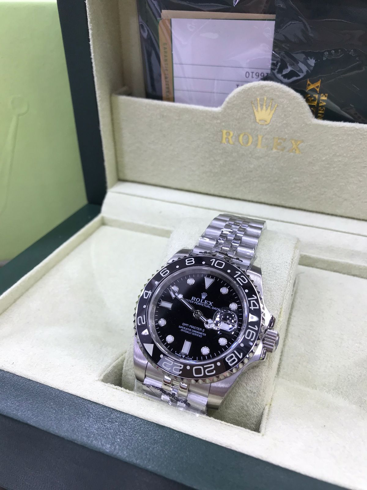 ROLEX GMT MASTER II JUBILEU