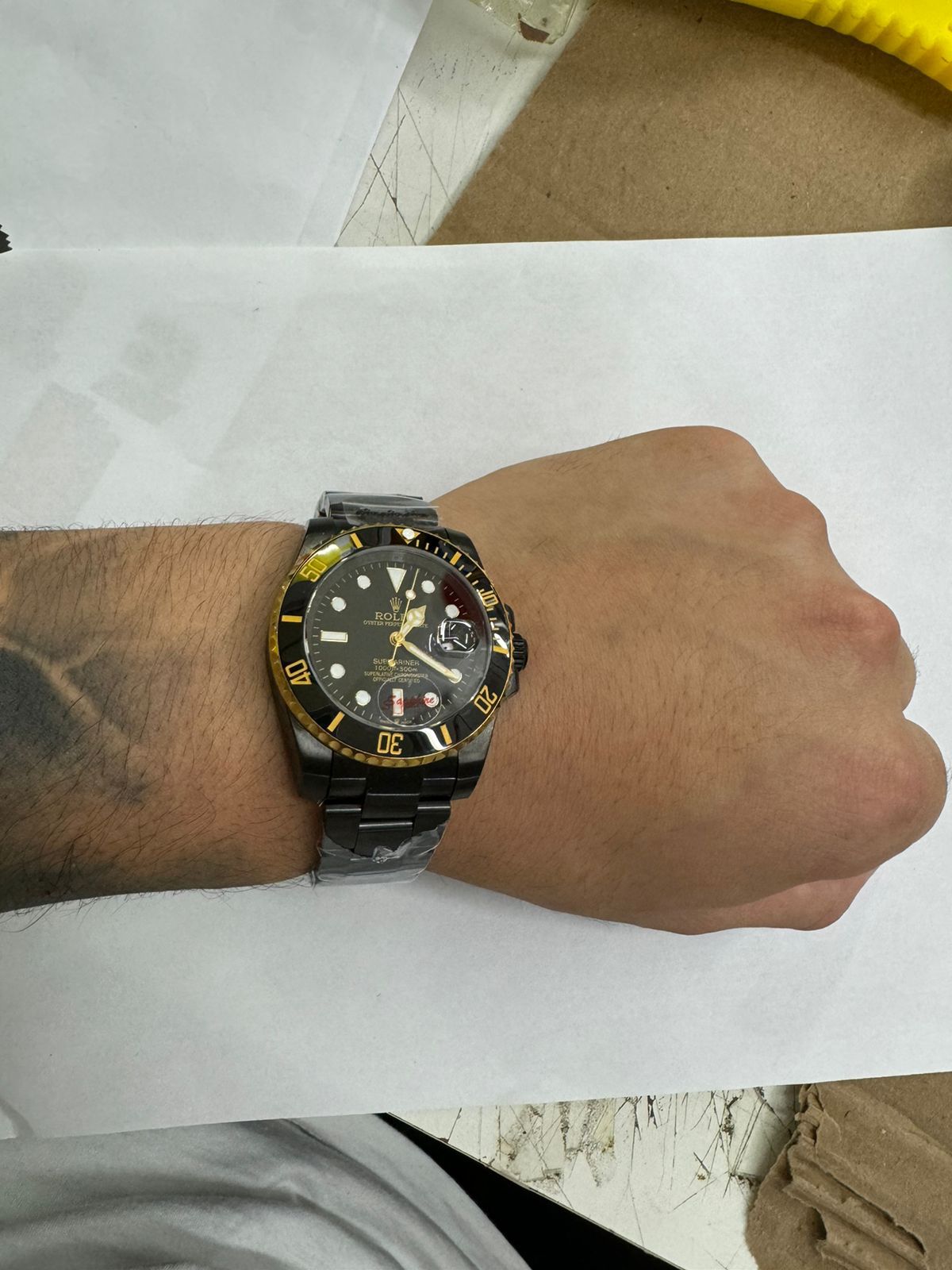ROLEX SUB BLACK
