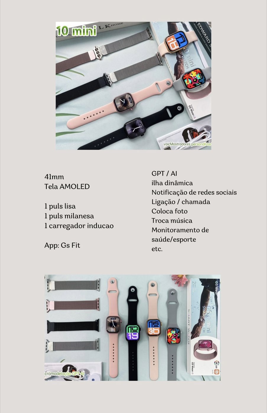 SMARTWATCH SMART GS10 MINI