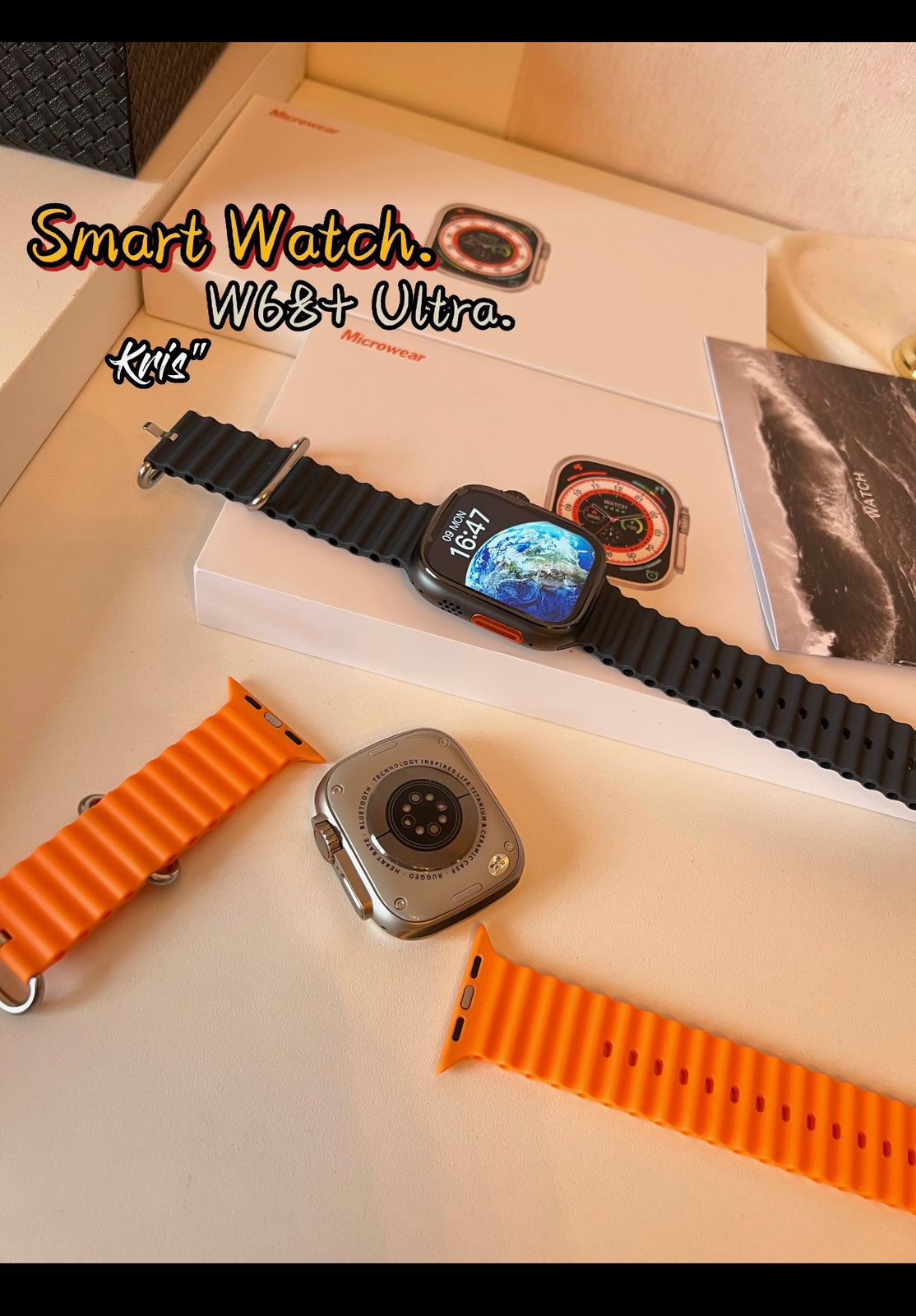 SMARTWATCH SMART W68 + ULTRA — foto 4