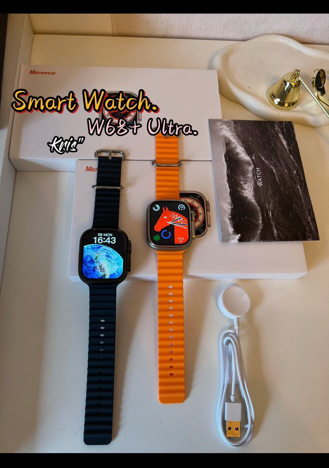 SMARTWATCH SMART W68 + ULTRA — foto 5