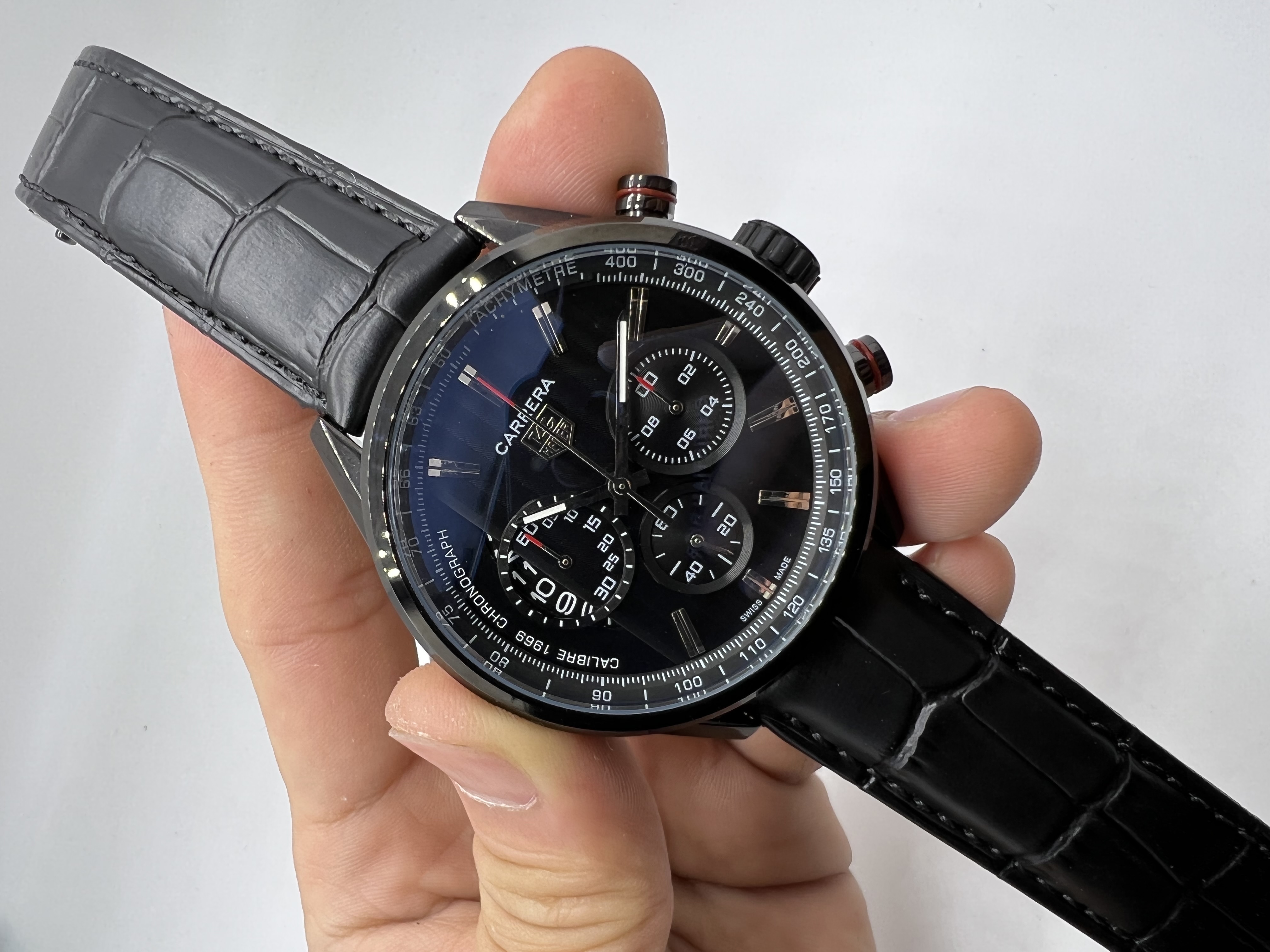 TAG HEUER CARRERA COURO — foto 2