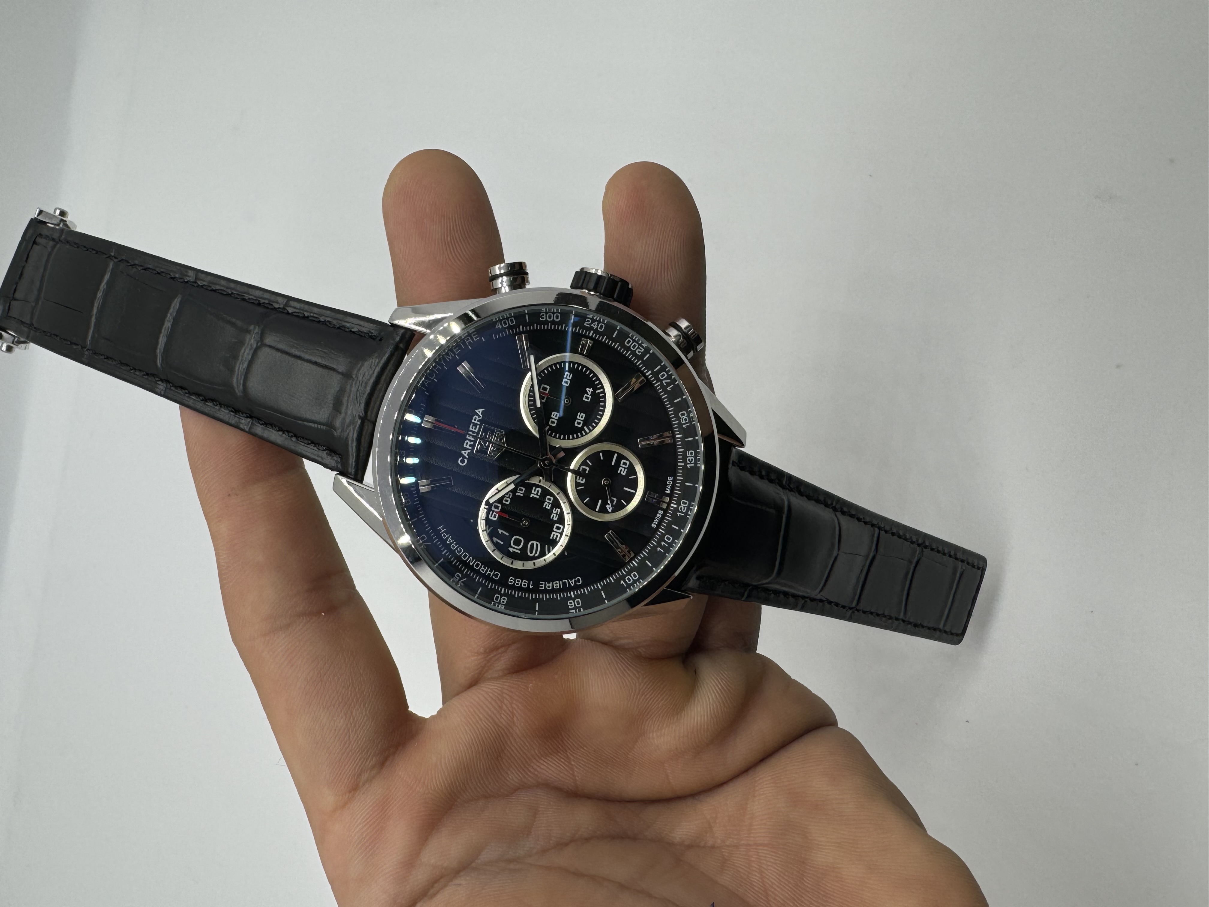 TAG HEUER CARRERA COURO — foto 4