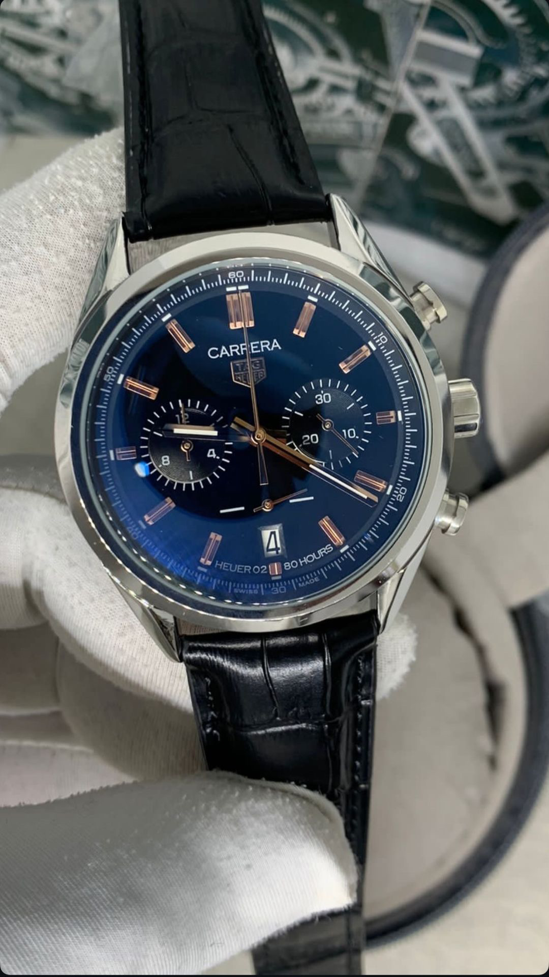 TAG HEUER CARRETA P. COURO — foto 3