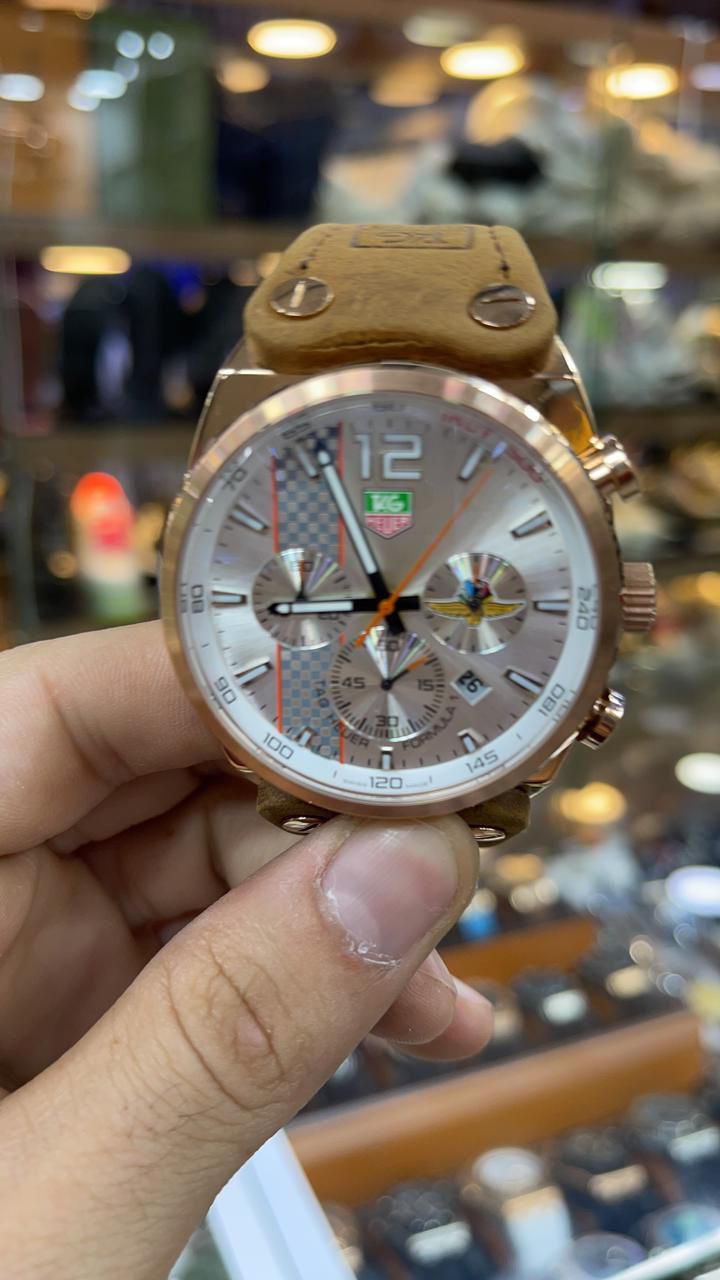 TAG HEUER F1 PULSEIRA DE COURO — foto 2