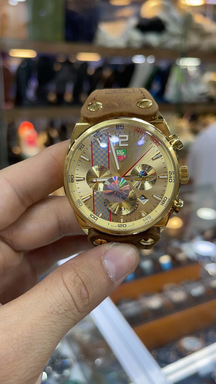 TAG HEUER F1 PULSEIRA DE COURO — foto 3