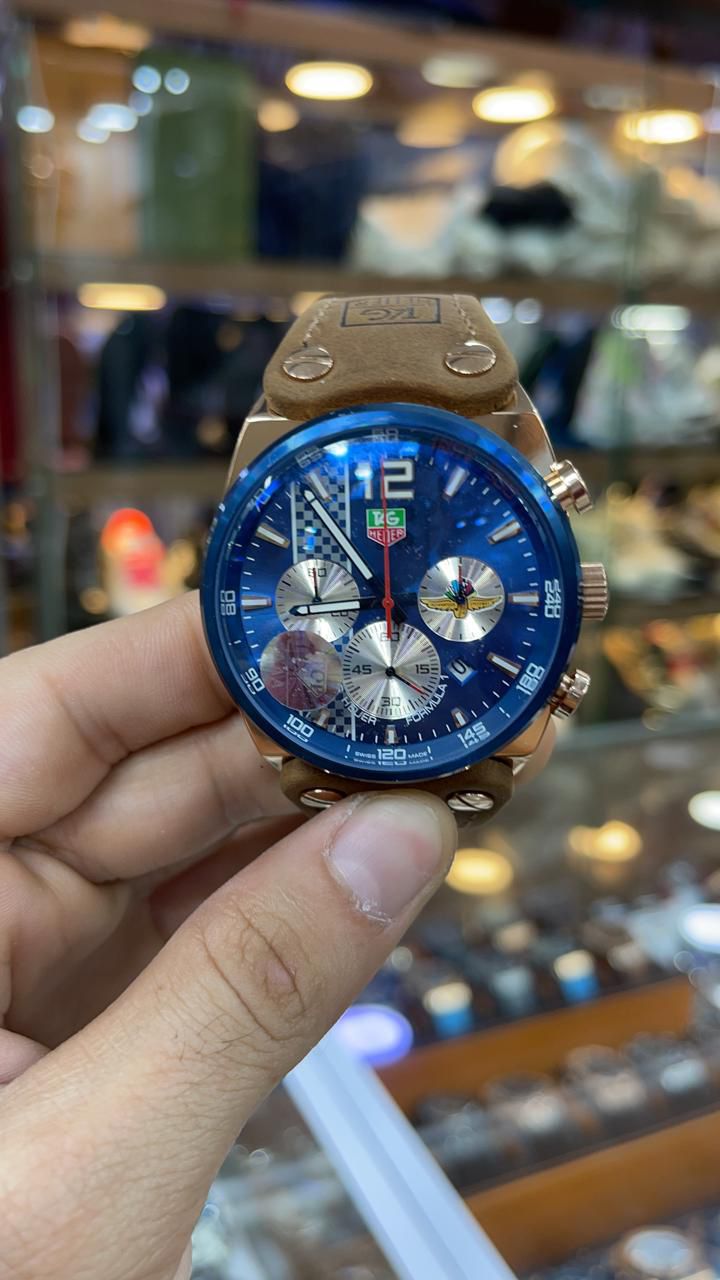 TAG HEUER F1 PULSEIRA DE COURO — foto 4