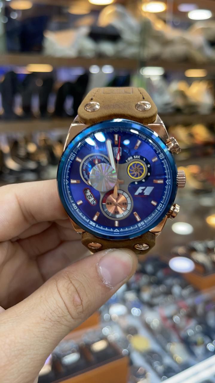 TAG HEUER F1 PULSEIRA DE COURO — foto 5
