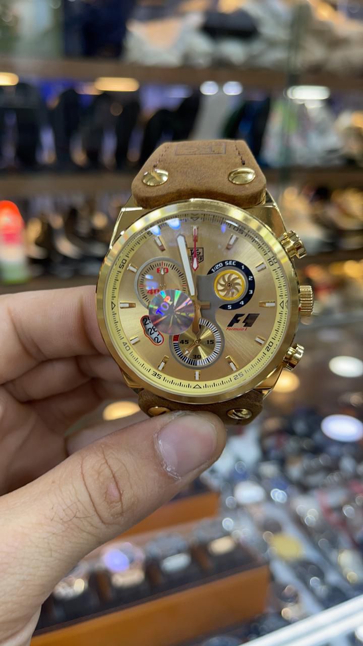 TAG HEUER F1 PULSEIRA DE COURO — foto 6