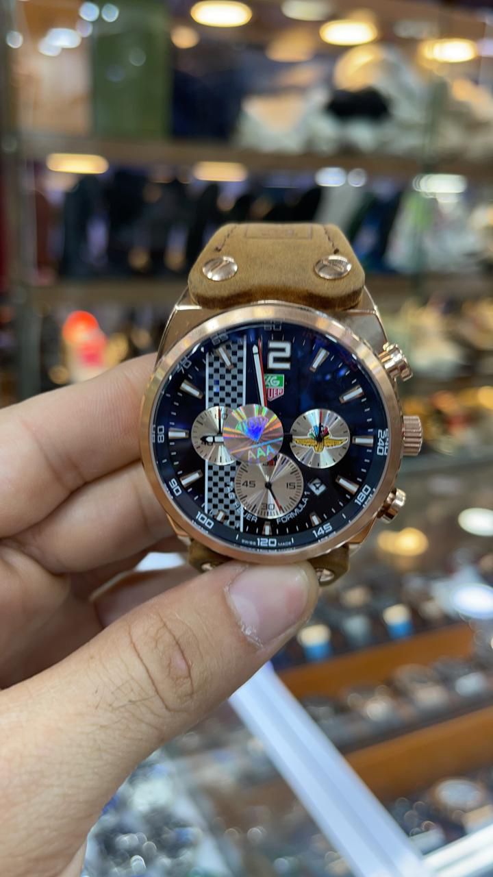TAG HEUER F1 PULSEIRA DE COURO — foto 7